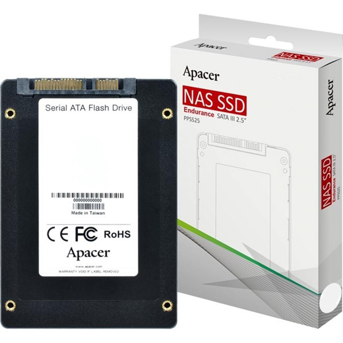 

SSD накопитель APACER SATA 2.5" 1TB PPSS25-R NAS (AP1TPPSS25-R), Apacer SATA 2.5" 1TB PPSS25-R NAS (AP1TPPSS25-R)