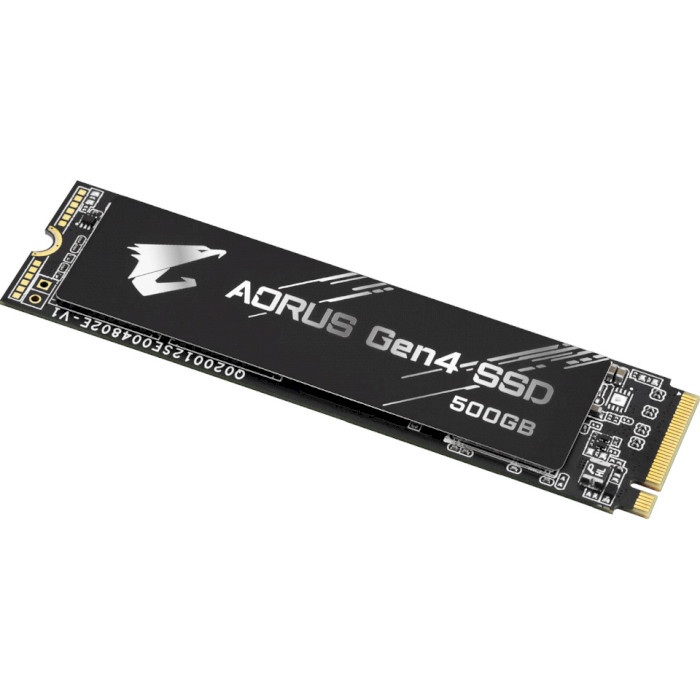 

SSD накопитель GIGABYTE M.2 AORUS 500GB NVMe PCIe 4.0 4x 2280 (GP-AG4500G), M.2 AORUS 500GB NVMe PCIe 4.0 4x 2280