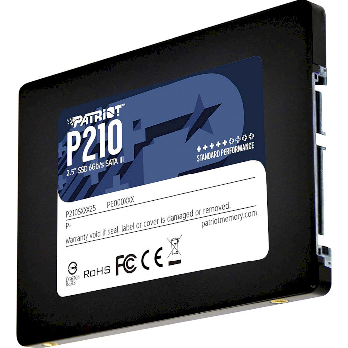 SSD накопичувач PATRIOT 2.5" 1TB SATA TLC P210 Призначення жорсткого диска для настільного комп'ютера