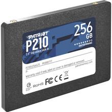 SSD накопитель PATRIOT 2.5" 256GB SATA TLC P210 (P210S256G25)