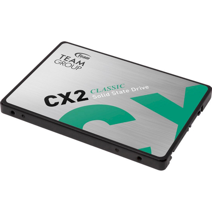 SSD накопитель TEAM 2.5" SATA 256GB CX2 TLC (T253X6256G0C101) Тип твердотельный накопитель (SSD)