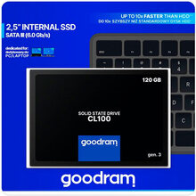 SSD накопитель GOODRAM CL100 120 GB GEN.3 SATAIII TLC (SSDPR-CL100-120-G3)