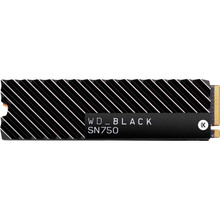 SSD накопитель WD M.2 NVMe PCIe 500GB SN750 Black (WDS500G3XHC)