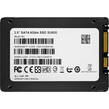 SSD накопичувач ADATA SATA 2.5" 256GB SU650 TLC (ASU650SS-256GT-R)