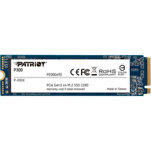 Запорожье - SSD накопитель PATRIOT M.2 NVMe PCIe 3.0 x4 128GB 2280 P300 (P300P128GM28)