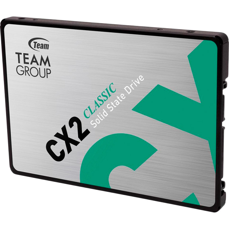 SSD накопичувач TEAM 2.5" SATA 512GB CX2 (T253X6512G0C101) Призначення жорсткого диска для настільного комп'ютера