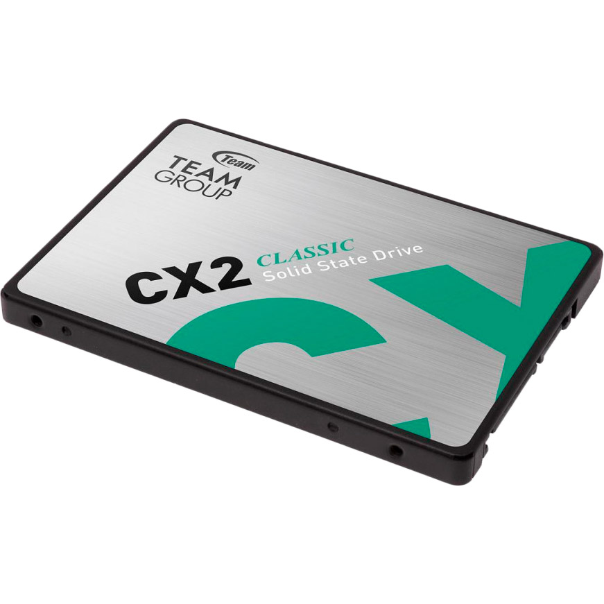 SSD накопичувач TEAM 2.5" SATA 512GB CX2 (T253X6512G0C101) Тип твердотільний накопичувач (SSD)