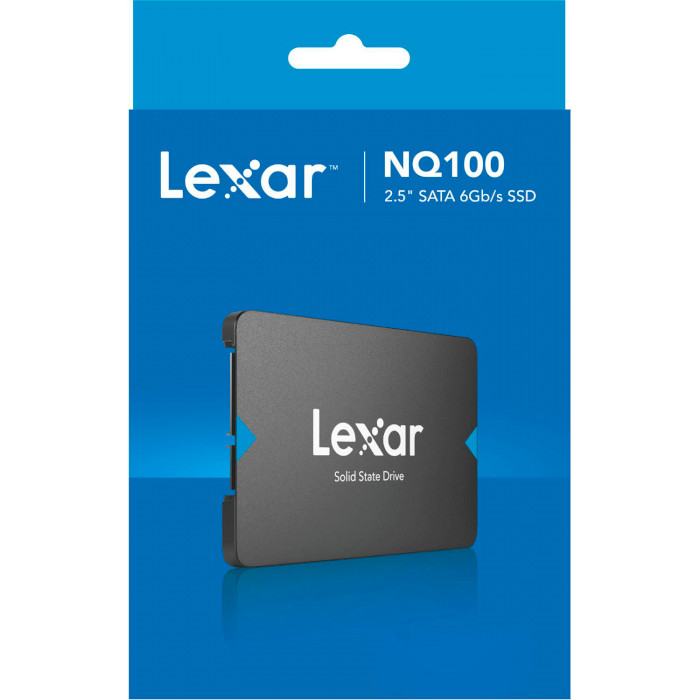 SSD накопичувач LEXAR 240GB NQ100 2.5" SATA (LNQ100X240G-RNNNG) Форм-фактор 2.5"