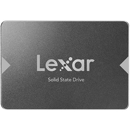 SSD накопичувач LEXAR 128GB NS100 2.5" SATA (LNS100-128RB) Тип твердотільний накопичувач (SSD)