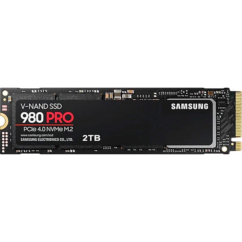 SSD накопитель SAMSUNG 980 PRO 2 TB NVMe M.2 MLC (MZ-V8P2T0BW)