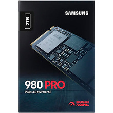 SSD накопитель SAMSUNG 980 PRO 2 TB NVMe M.2 MLC (MZ-V8P2T0BW)