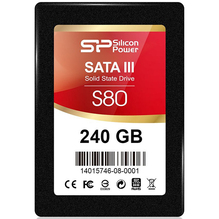 SSD накопитель SILICON POWER S80 240Gb SATAIII (SP240GBSS3S80S25)