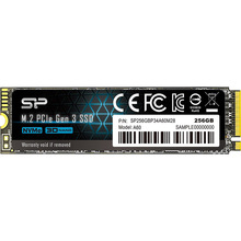 SSD накопитель SILICON POWER M.2 NVMe PCIe 3.0 x4 256GB 2280 A60 ()