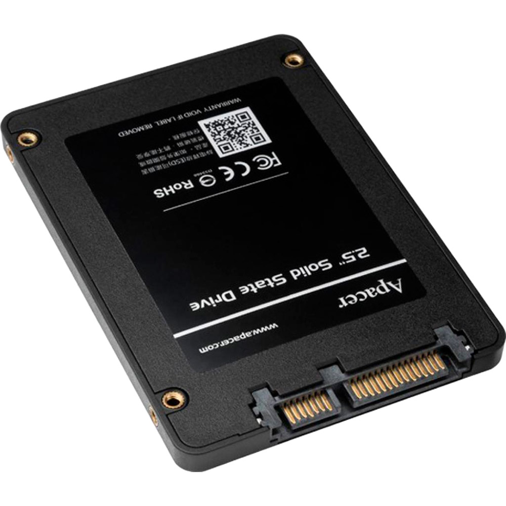 SSD накопичувач APACER AS340X 120GB SATAIII 3D NAND (AP120GAS340XC-1) Форм-фактор 2.5"