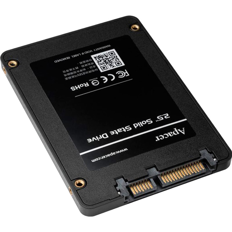 SSD накопичувач APACER AS350X 128GB SATAIII 3D NAND (AP128GAS350XR-1) Форм-фактор 2.5"