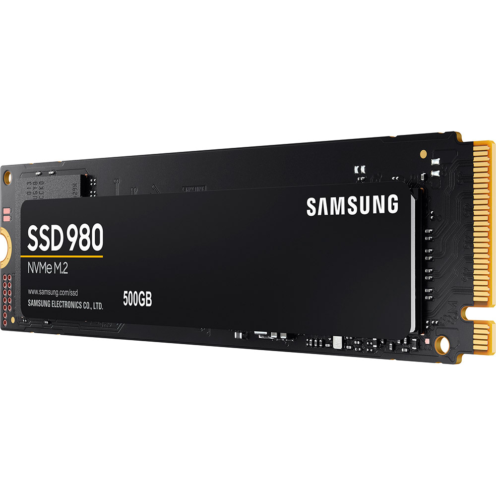 SSD накопитель SAMSUNG 980 500GB NVMe M.2 (MZ-V8V500BW) Тип твердотельный накопитель (SSD)