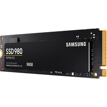 SSD накопитель SAMSUNG 980 500GB NVMe M.2 (MZ-V8V500BW)