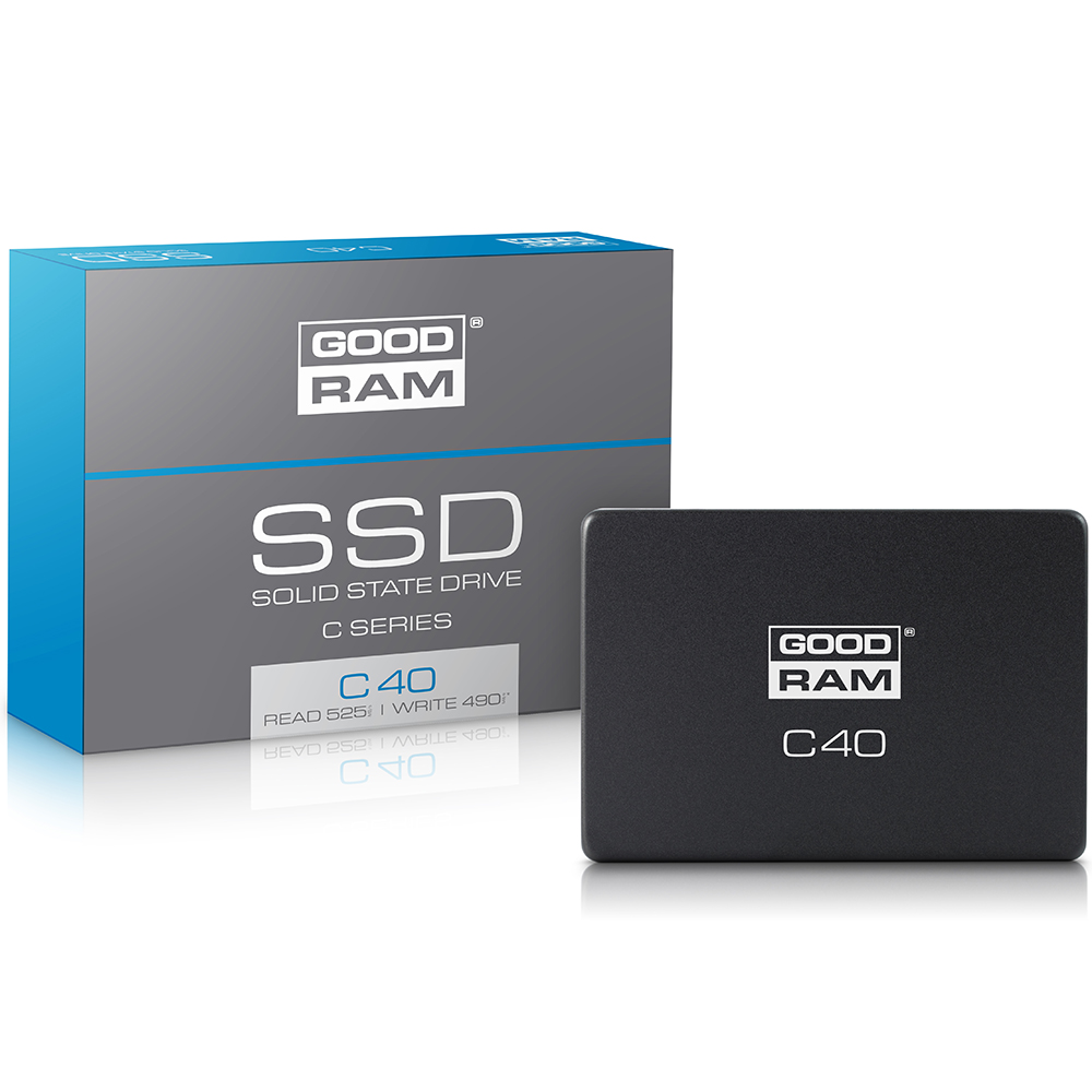 SSD накопитель GOODRAM C40 60Gb SATAIII (SSDPR-C40-060) Тип твердотельный накопитель (SSD)