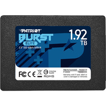 SSD накопитель PATRIOT Burst Elite 1.92TB 2.5" SATAIII (PBE192TS25SSDR)