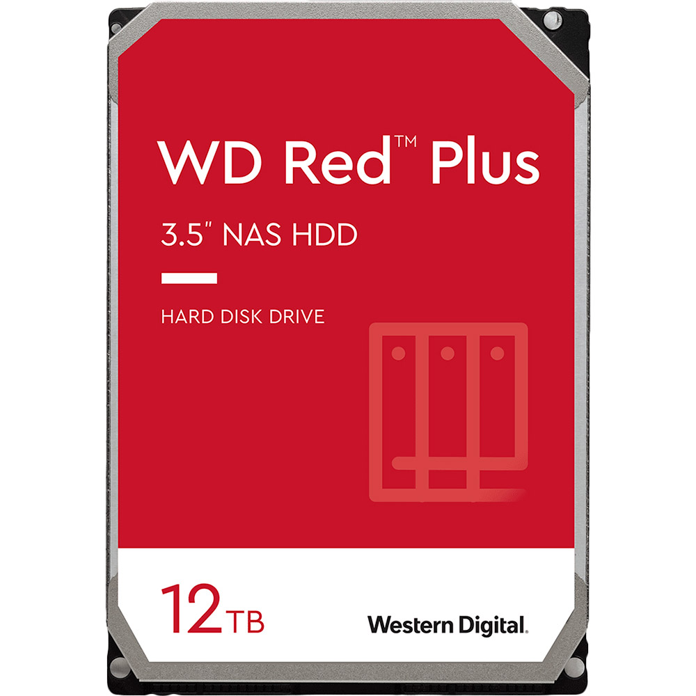 Жорсткий диск Western Digital Red Plus 12TB 7200rpm 256МB WD120EFBX 3.5 SATA III (WD120EFBX) Жорсткий диск Western Digital Red Plus 12TB 7200rpm 256МB WD120EFBX 3.5 SATA III (WD120EFBX)