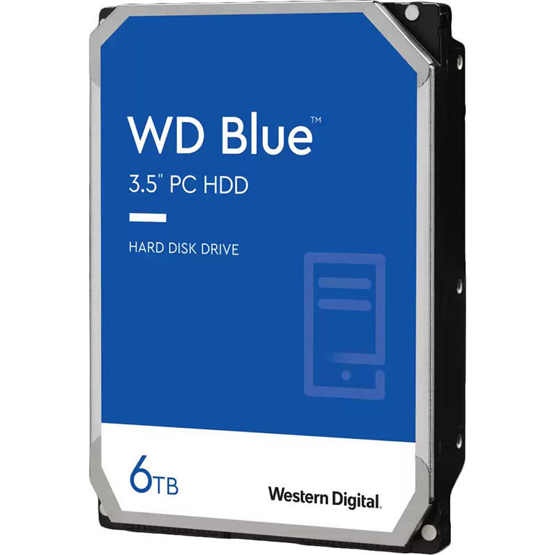

Жесткий диск WD HDD SATA 6 TB Blue (WD60EZAZ), HDD SATA 6.0TB Blue 5400rpm 256MB (WD60EZAZ)