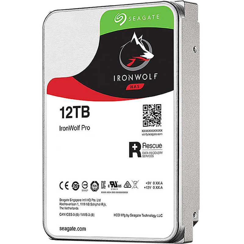 Жесткий диск SEAGATE IronWolf Pro 12TB (ST12000NE0008)