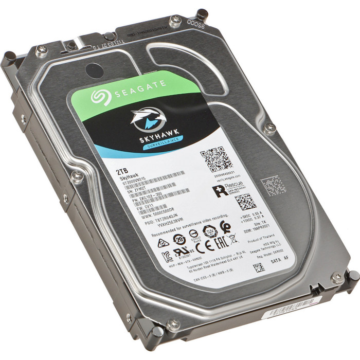 Жорсткий диск SEAGATE SkyHawk 2TB (ST2000VX015) Призначення жорсткого диска для сервера