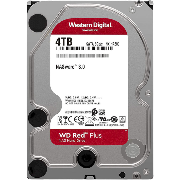

Жесткий диск WD Red Plus 4TB (WD40EFZX), Red Plus 4TB (WD40EFZX)