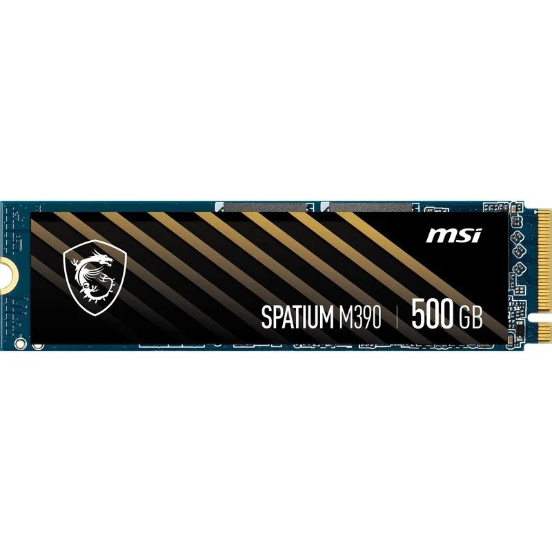 

SSD накопитель MSI 500GB Spatium M390 M.2 NVMe TLC (S78-440K070-P83), 500GB Spatium M390 M.2 NVMe TLC (S78-440K070-P83)