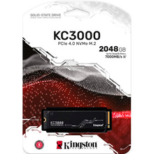 SSD накопичувач Kingston KC3000 M.2 2TB NVMe 2280 (SKC3000D/2048G)