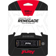 SSD накопитель Kingston Fury Renegade M.2 500GB NVMe 2280 (SFYRS/500G)