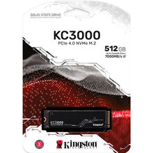 SSD накопитель Kingston KC3000 M.2 512GB NVMe 2280 (SKC3000S/512G)
