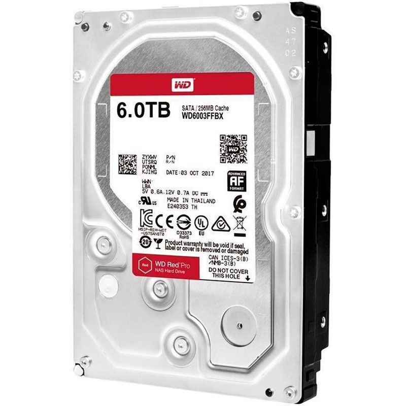 Жесткий диск WD 3.5" 6TB (WD6003FFBX) Тип жесткий диск (HDD)