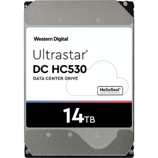 

Жесткий диск Western Digital Ultrastar DC HC530 14TB 7200rpm 512MB (0F31284 / WUH721414ALE6L4), 3.5" 14TB 0F31284/WUH721414ALE6L4