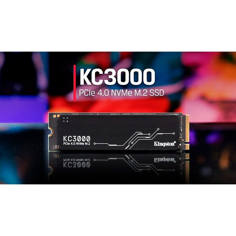 Внешний вид SSD накопитель KINGSTON 4TB KC3000 M.2 2280 (SKC3000D/4096G)