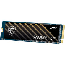 SSD накопичувач MSI Spatium M390 2TB NVMe M.2 PCIe 3.0 TLC 3D NAND (S78-440Q350-P83)