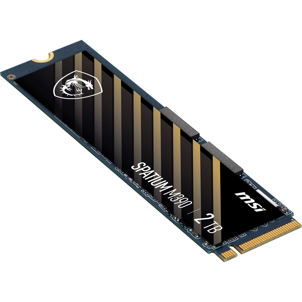 SSD накопичувач MSI Spatium M390 2TB NVMe M.2 PCIe 3.0 TLC 3D NAND (S78-440Q350-P83) Форм-фактор M.2