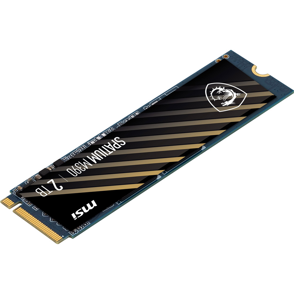 SSD накопичувач MSI Spatium M390 2TB NVMe M.2 PCIe 3.0 TLC 3D NAND (S78-440Q350-P83) Ємність 2 Тб