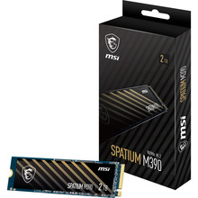 SSD накопичувач MSI Spatium M390 2TB NVMe M.2 PCIe 3.0 TLC 3D NAND (S78-440Q350-P83)