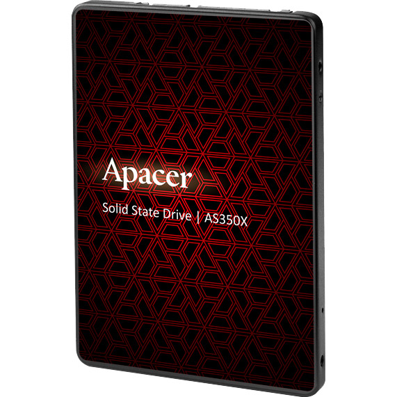 SSD накопичувач APACER AS350X 512GB SATAIII 3D NAND (AP512GAS350XR-1) Призначення жорсткого диска для настільного комп'ютера