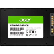 SSD накопичувач Acer RE100 128Gb SATA III TLC (BL.9BWWA.106)