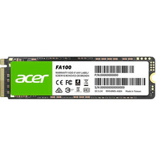 SSD накопичувач ACER 512GB FA100 M.2 2280 NVMe 1.4, Retail (BL.9BWWA.119)