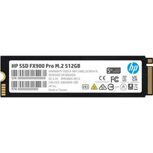 SSD накопичувач HP 512GB M.2 FX900 Pro NVMe 1.4 2280 TLC (4A3T9AA)