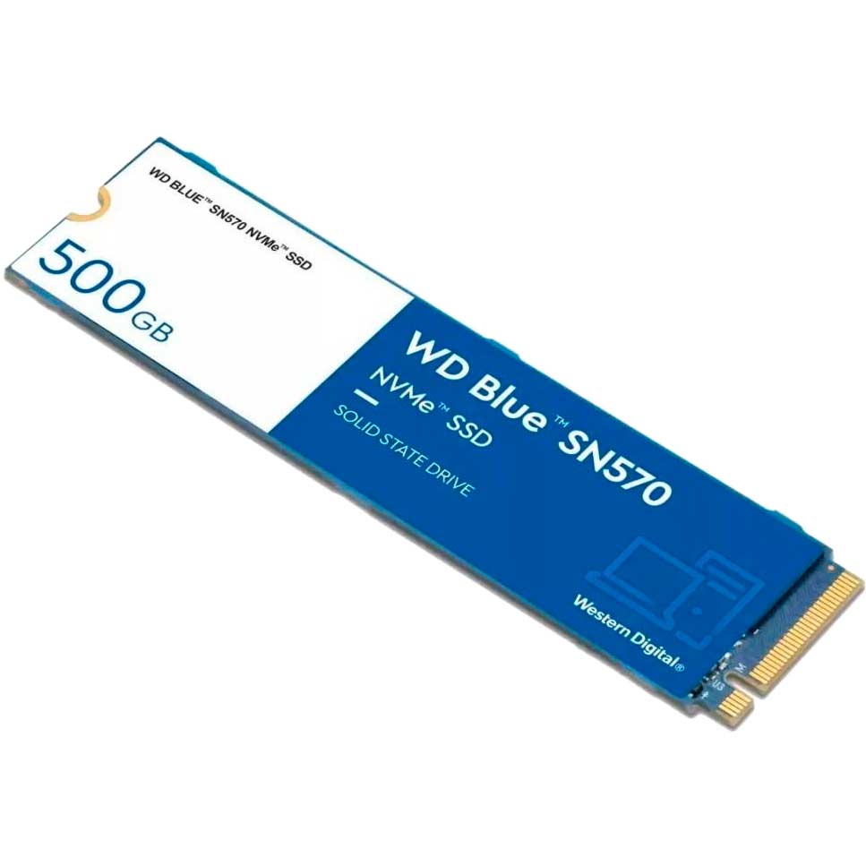 SSD накопитель WD Blue SN570 500GB TLC BLUE (WDS500G3B0C) Назначение жесткого диска для настольного компьютера