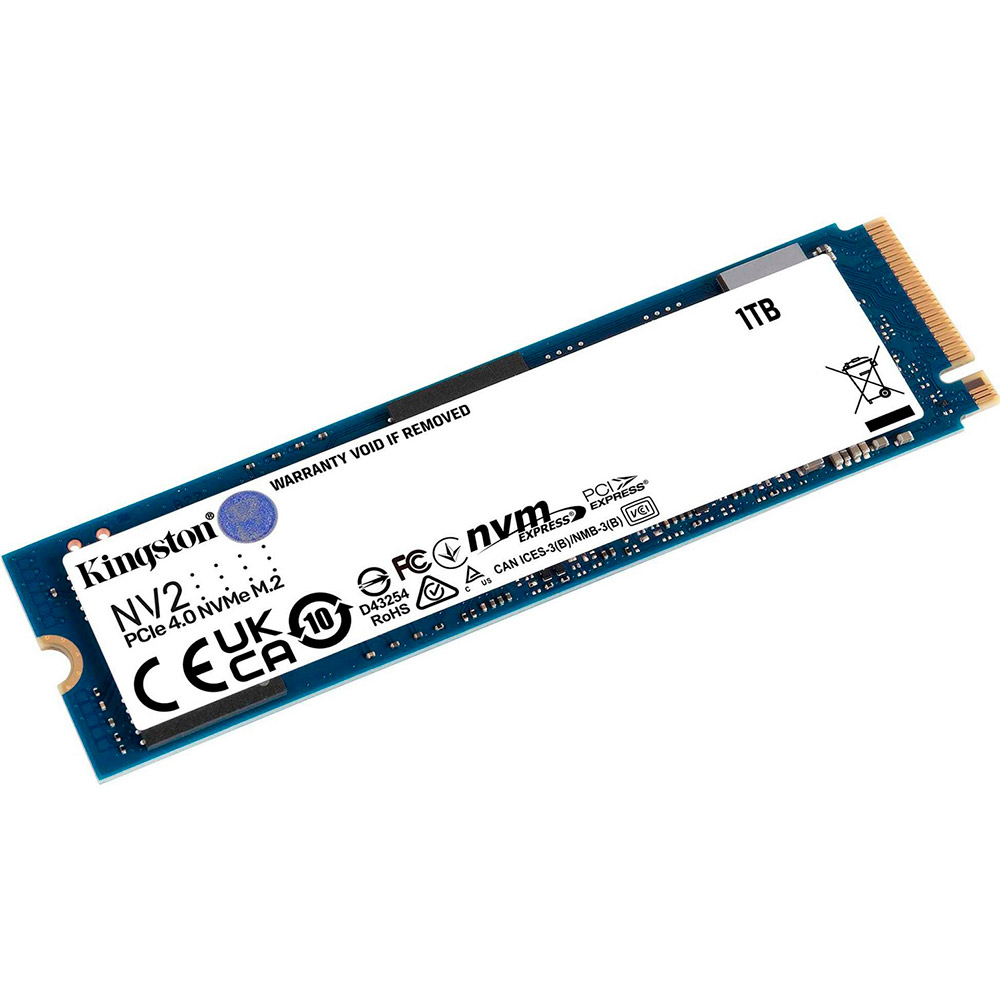 SSD накопичувач KINGSTON M.2 1TB NV2 2280 PCIe 4.0 NVMe (SNV2S/1000G) Призначення жорсткого диска для настільного комп'ютера