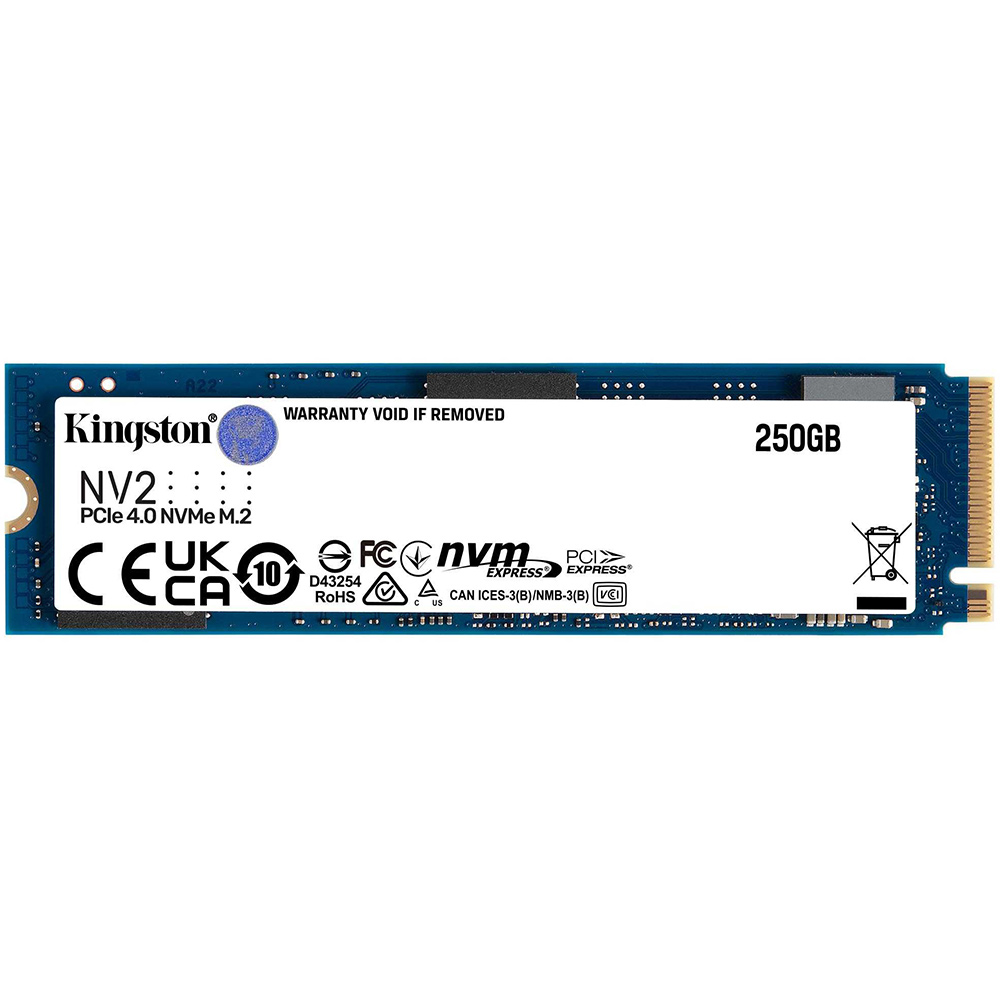 SSD накопитель KINGSTON M.2 250GB NV2 2280 PCIe 4.0 NVMe SSD (SNV2S/250G) SSD накопитель KINGSTON M.2 250GB NV2 2280 PCIe 4.0 NVMe SSD (SNV2S/250G)