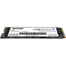 SSD накопичувач PATRIOT 240GB P310 M.2 2280 PCIe NVMe 3.0 x4 TLC (P310P240GM28)