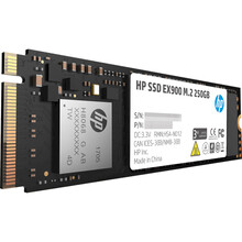 Запорожье - SSD накопитель HP 250GB EX900 M.2 2280 3D NAND Retail (2YY43AA)