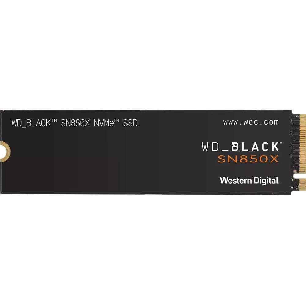SSD накопичувач WD M.2 4TB PCIe 4.0 Black SN850X (WDS400T2X0E)