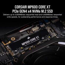 SSD накопитель CORSAIR 1TB M.2 NVMe MP600 Core XT 2280 3D QLC (CSSD-F1000GBMP600CXT)